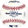 Andy Pafko Autographed Official MLB Baseball Atlanta Braves, Los Angeles Dodgers Statball With 7 Stats JSA #JJ83207
