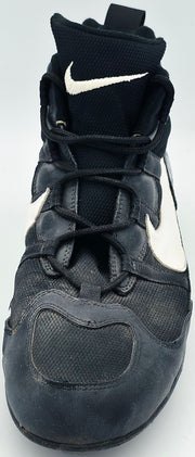 Randy Johnson Autographed Game Used Black Nike Cleat Seattle Mariners "#51" Big Unit Logo Size 13 Beckett BAS QR #BS30296