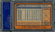 Dave Roberts Autographed 1978 Topps Card #501 Chicago Cubs PSA/DNA #83308756