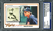 Ralph Houk Autographed 1978 Topps Card #684 Detroit Tigers PSA/DNA #83308911