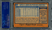 Ralph Houk Autographed 1978 Topps Card #684 Detroit Tigers PSA/DNA #83308911