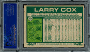 Larry Cox Autographed 1977 Topps Card #379 Seattle Mariners PSA/DNA #83306581