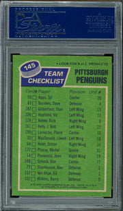 Johnny Wilson Autographed 1976-77 Topps Card #145 Pittsburgh Penguins PSA/DNA #83465818