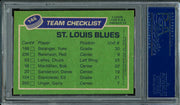 Emile Francis Autographed 1976-77 Topps Card #146 St. Louis Blues PSA/DNA #83465821