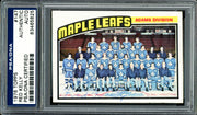 Red Kelly Autographed 1976-77 Topps Card #147 Toronto Maple Leafs PSA/DNA #83465825