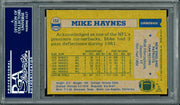 Mike Haynes Autographed 1982 Topps Card #153 New England Patriots PSA/DNA #83712663