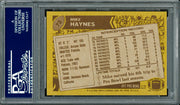 Mike Haynes Autographed 1986 Topps Card #73 Los Angeles Raiders PSA/DNA #83712673