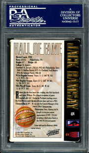 Jack Ramsay Autographed 1995 Action Packed HOF Card #15 Portland Trail Blazers PSA/DNA #83717891