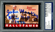 John Mackey Autographed 1992 Pinnacle Card #345 Baltimore Colts PSA/DNA #83717576