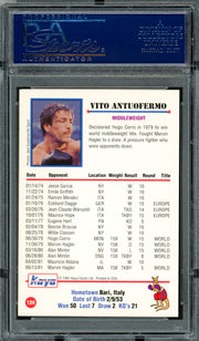 Vito Antuofermo Autographed 1991 Kayo Card #124 PSA/DNA #83314062