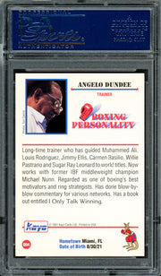 Angelo Dundee Autographed 1991 Kayo Card #4 Trainer PSA/DNA #83314137