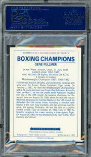 Gene Fullmer Autographed 1991 Victoria Gallery Card #15 PSA/DNA #83314318