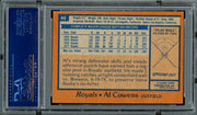 Al Cowens Autographed 1978 Topps Card #46 Kansas City Royals PSA/DNA #83317243