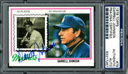 Darrell Johnson Autographed 1978 Topps Card #79 Seattle Mariners PSA/DNA #83317267