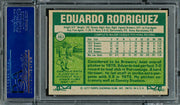 Eduardo Rodriguez Autographed 1977 Topps Card #361 Milwaukee Brewers PSA/DNA #83306559