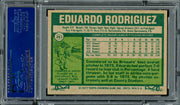Eduardo Rodriguez Autographed 1977 Topps Card #361 Milwaukee Brewers PSA/DNA #83306560