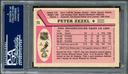 Peter Zezel Autographed 1987-88 O-Pee-Chee Card #71 Philadelphia Flyers PSA/DNA #83921206