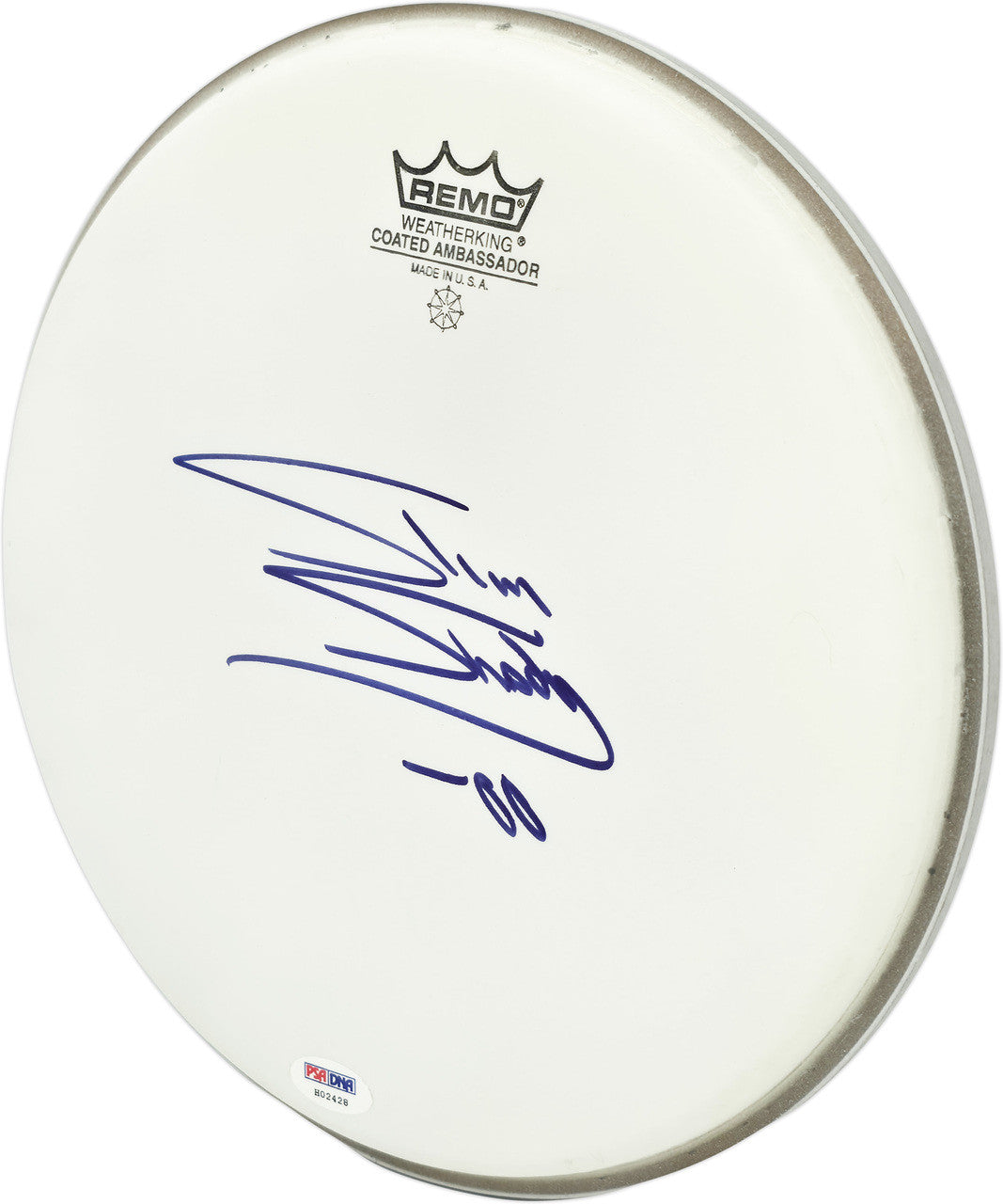 Eminem "Slim Shady" Autographed 10.5x10.5 Drumhead Auto Grade Gem Mint 10 PSA/DNA #H02428