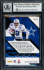 Emmitt Smith Autographed 2016 Panini Unparalleled Orange Card #27 Dallas Cowboys Auto Grade Gem Mint 10 #75/99 Beckett BAS #16898210
