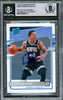Desmond Bane Autographed 2020-21 Donruss Optic Rookie Card #180 Memphis Grizzlies Beckett BAS Witnessed Stock #233616