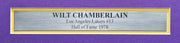 Los Angeles Lakers Wilt Chamberlain Autographed Framed Purple Jersey PSA/DNA & Beckett BAS #AE20862