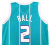 Charlotte Hornets LaMelo Ball Autographed Teal Jersey JSA Stock #207820