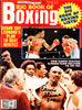 Sugar Ray Leonard & Earnie Shavers Autographed Big Book of Boxing Magazine Beckett BAS #BH29309