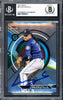 Luis Castillo Autographed 2023 Topps Finest Card #64 Seattle Mariners Beckett BAS Stock #233940