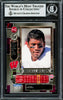 Russell Wilson Autographed 2012 Fleer Retro Metal Universe Rookie Card #M63 Wisconsin Badgers Beckett BAS Stock #220155