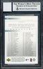Ichiro Suzuki Autographed 2002 Upper Deck Card #493 Seattle Mariners Auto Grade Gem Mint 10 Beckett BAS Stock #220256