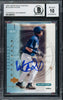Ichiro Suzuki Autographed 2002 Upper Deck Ovation Card #9 Seattle Mariners Auto Grade Gem Mint 10 Beckett BAS Stock #220257