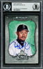 Ichiro Suzuki Autographed 2003 Donruss Diamond Kings Card #6 Seattle Mariners Beckett BAS Stock #220260