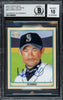 Ichiro Suzuki Autographed 2003 Upper Deck Play Ball 1941 Mini Card #63 Seattle Mariners Auto Grade Gem Mint 10 Beckett BAS Stock #220263