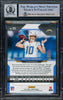 Justin Herbert Autographed 2020 Panini Prizm Rookie Card #325 Los Angeles Chargers Auto Grade Gem Mint 10 Beckett BAS Stock #220329