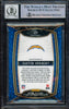 Justin Herbert Autographed 2020 Select Rookie Card #244 Los Angeles Chargers BGS 9 Auto Grade Gem Mint 10 Beckett BAS Stock #220331