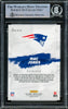 Mac Jones Autographed 2021 Donruss Gridiron Kings Rookie Card #RGK-MJO New England Patriots Beckett BAS Stock #220335