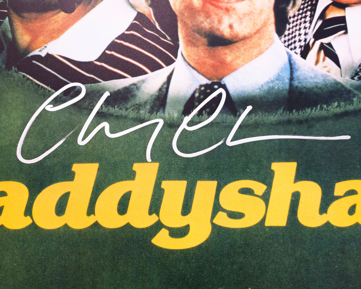 Chevy Chase Autographed 27x40 Caddyshack Movie Poster Beckett BAS Witness Stock #233716