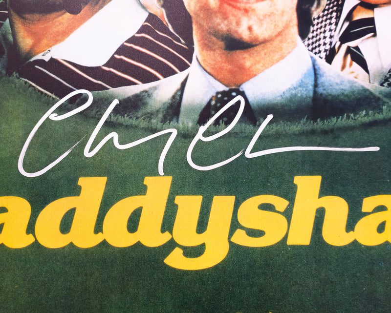 Chevy Chase Autographed 27x40 Caddyshack Movie Poster Beckett BAS Witness Stock #233716