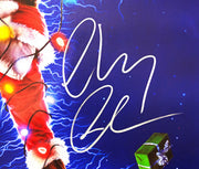 Chevy Chase Autographed 27x40 Christmas Vacation Movie Poster Clark Griswold Beckett BAS Witness Stock #233724