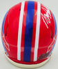 Bruce Smith Autographed Buffalo Bills Red Throwback 1987-2001 Speed Mini Helmet Beckett BAS Witness Stock #233777