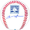 Trevor Hoffman Autographed Official Hall of Fame HOF Logo Baseball San Diego Padres Beckett BAS Witness Stock #233780