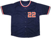 Washington Nationals Juan Soto Autographed Blue Jersey JSA Stock #207923