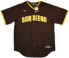 San Diego Padres Fernando Tatis Jr. Autographed Brown Nike Jersey Size L Beckett BAS Witness Stock #207926