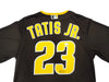 San Diego Padres Fernando Tatis Jr. Autographed Brown Nike Jersey Size M Beckett BAS Witness Stock #207925