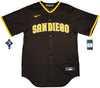 San Diego Padres Fernando Tatis Jr. Autographed Brown Nike Jersey Size M Beckett BAS Witness Stock #207925