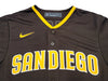 San Diego Padres Fernando Tatis Jr. Autographed Brown Nike Jersey Size M Beckett BAS Witness Stock #207925
