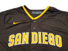 San Diego Padres Fernando Tatis Jr. Autographed Brown Nike Jersey Size XL Beckett BAS Witness Stock #207927