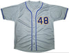 New York Mets Jacob deGrom Autographed Gray Jersey JSA Stock #208150