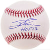 Jim Thome Autographed Official MLB Baseball Cleveland Indians "HOF 18" Beckett BAS Witness Stock #207969