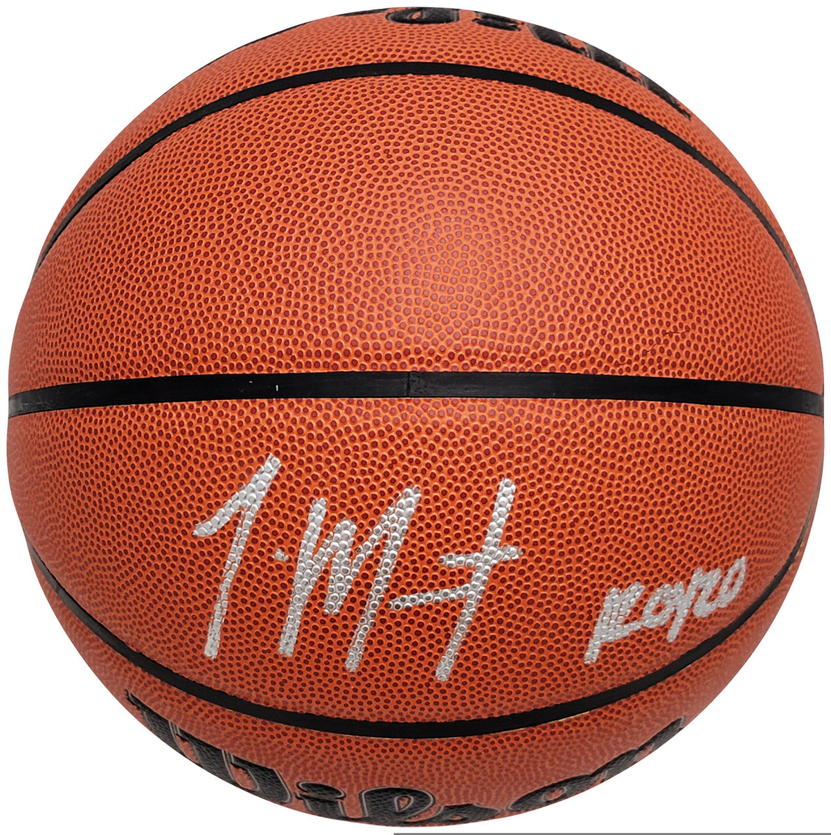Ja Morant Autographed Indoor/Outdoor Wilson Basketball Memphis Grizzlies "ROY 20" JSA Stock #207965